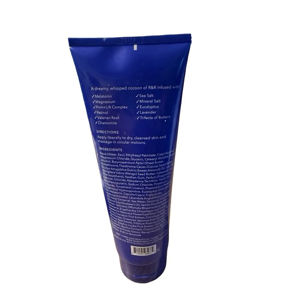 Nakery Beauty Relax Repair Body Balm Melatonin Magnesium 8.4oz NEW SkinRecovery
